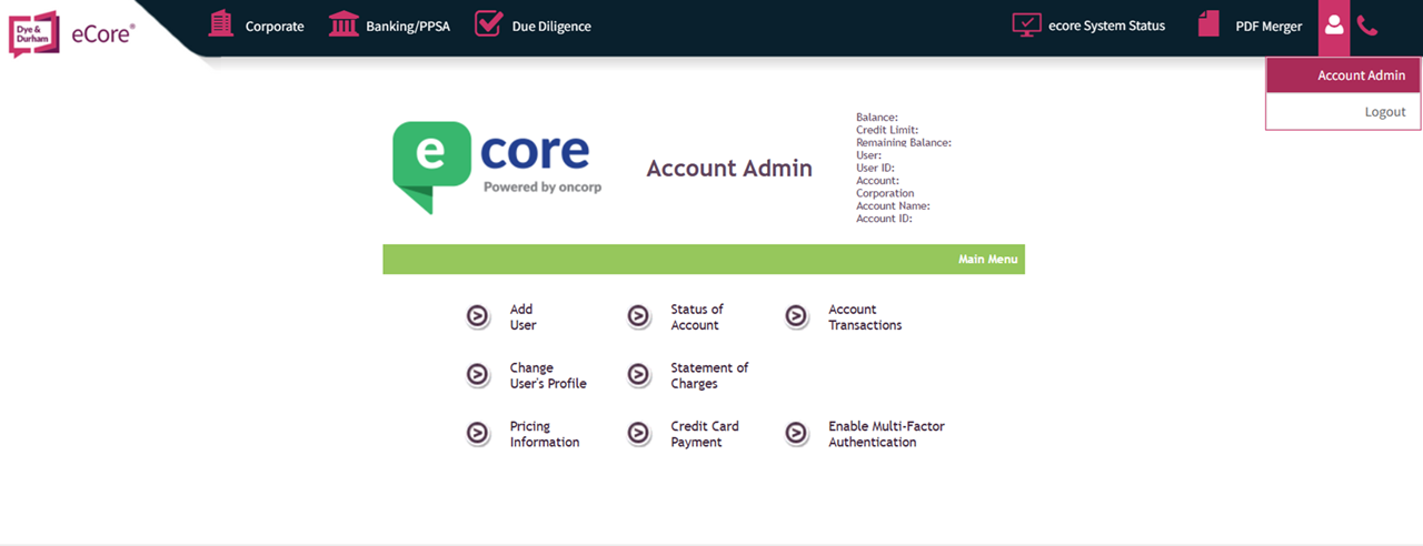 1 - Select Account Admin then select Change Users Profile.png